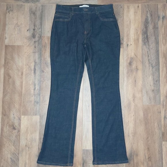 Cato Denim - Cato EST 1946 Womens 10 Denim Dk Blue Jeans Stretchy Comfort Waist Boot Cut